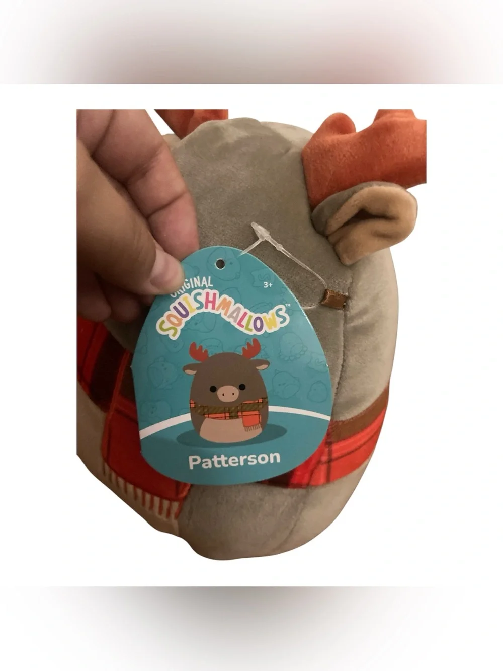Squishmallows Patterson the Moose Plush